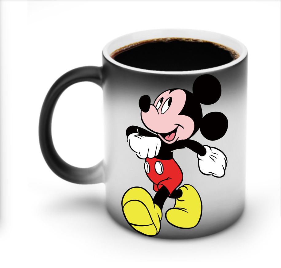 ミッキーマウス Mickey Mouse 温度変色マグカップ