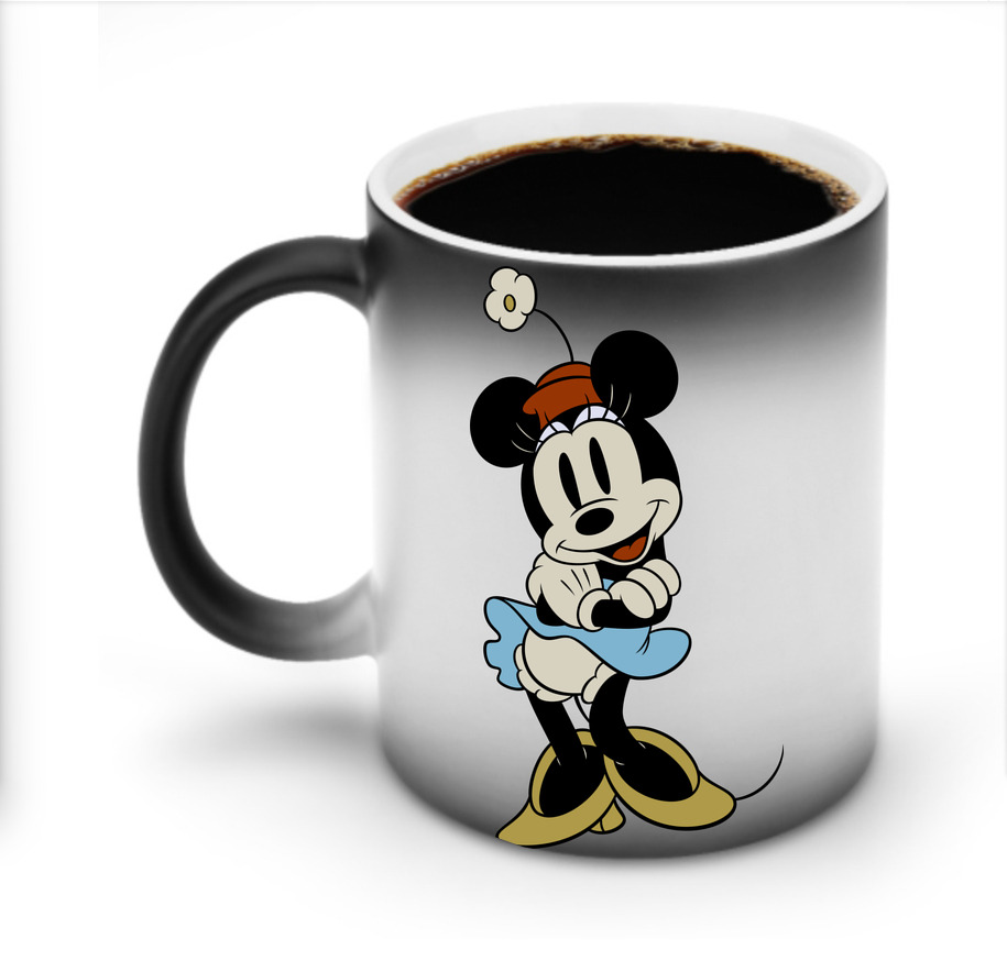 ミッキーマウス Mickey Mouse 温度変色マグカップ