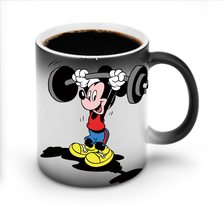 ミッキーマウス Mickey Mouse 温度変色マグカップ