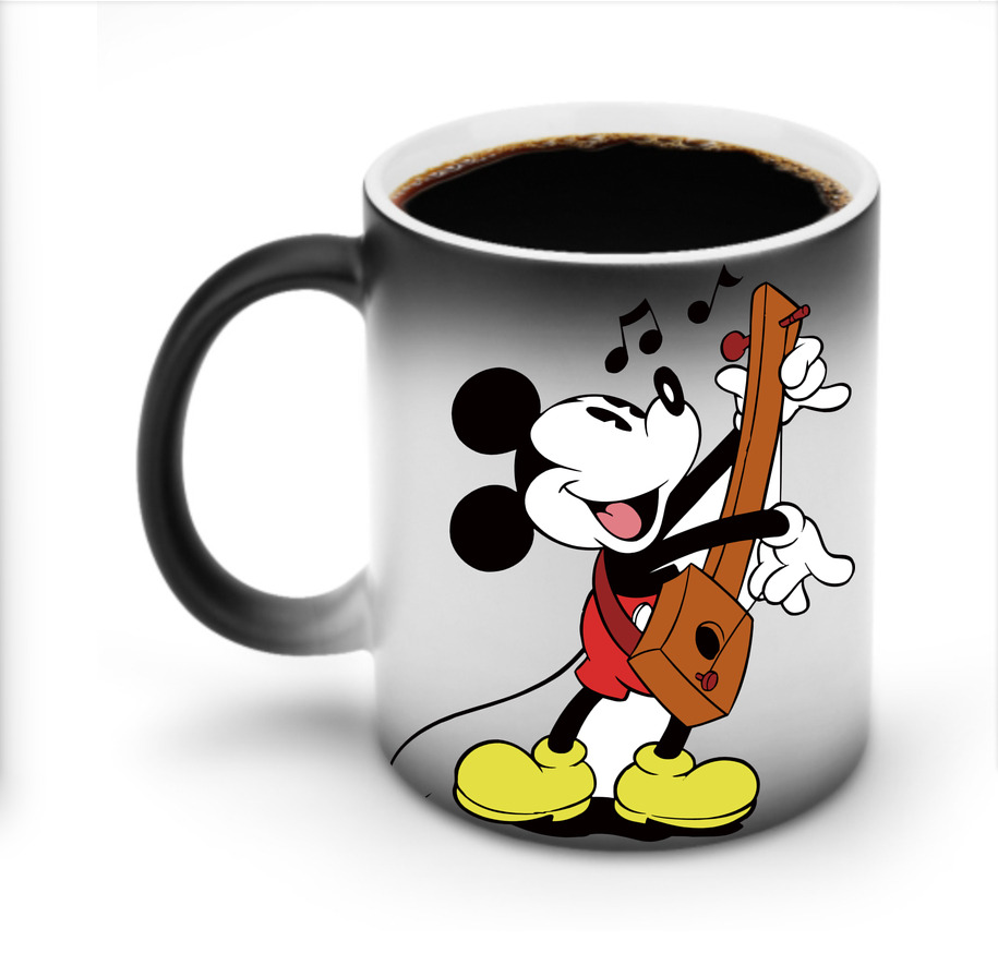 ミッキーマウス Mickey Mouse 温度変色マグカップ