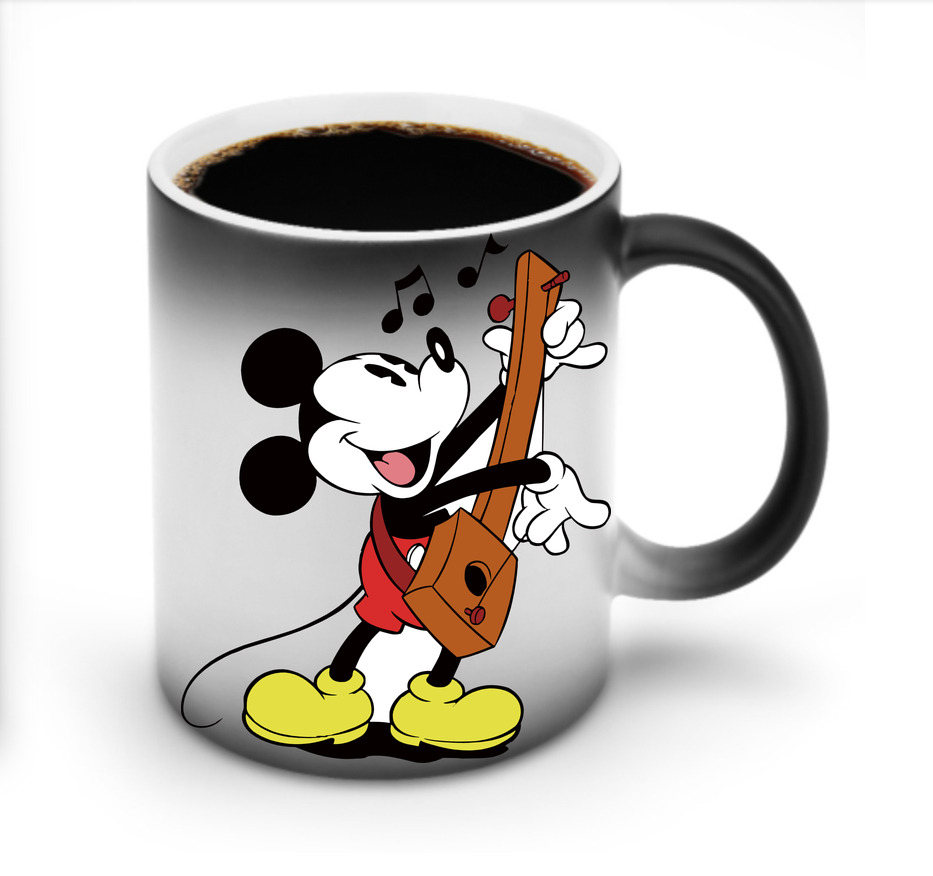 ミッキーマウス Mickey Mouse 温度変色マグカップ