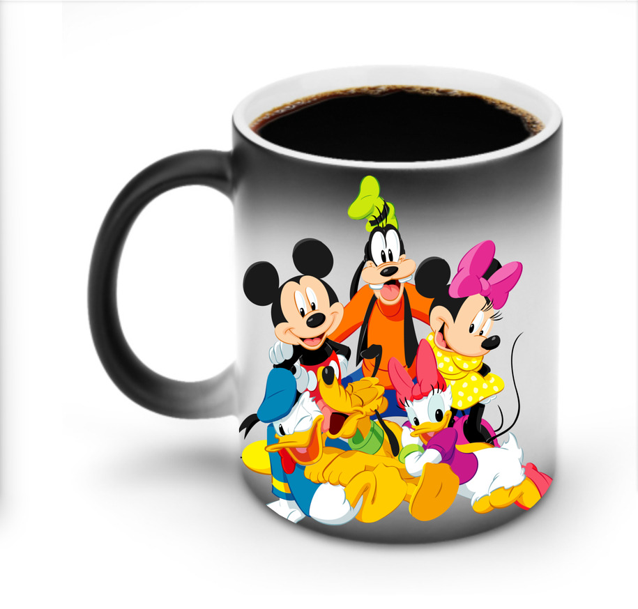 ミッキーマウス Mickey Mouse 温度変色マグカップ
