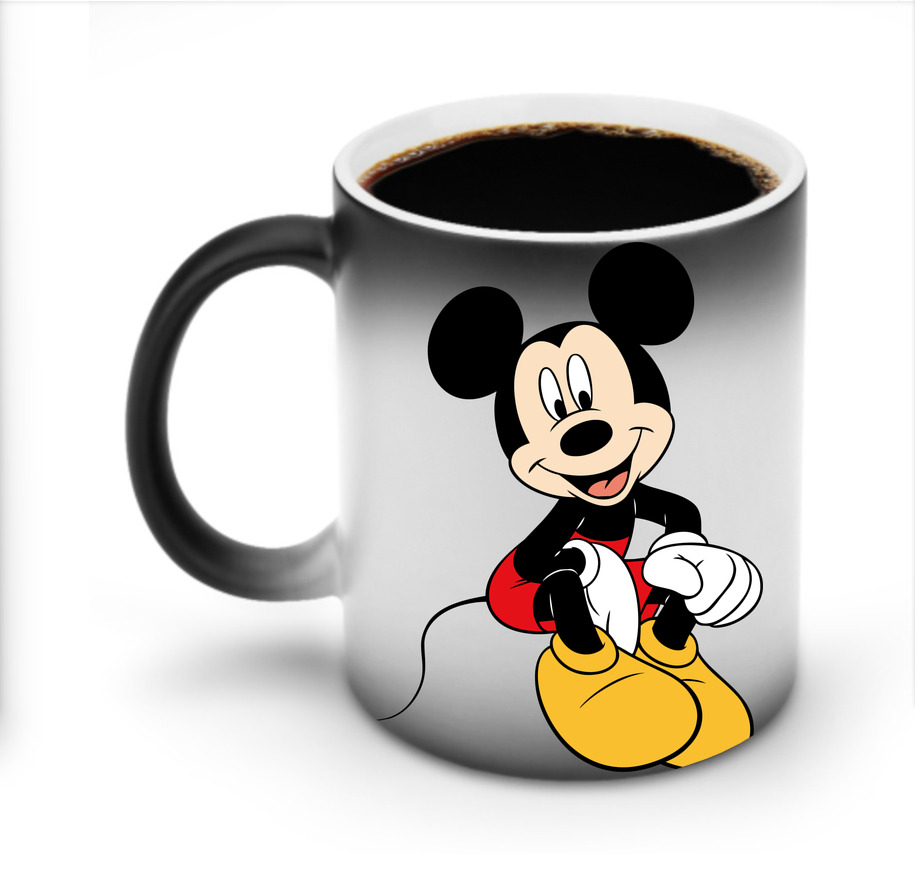 ミッキーマウス Mickey Mouse 温度変色マグカップ