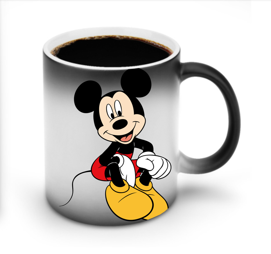 ミッキーマウス Mickey Mouse 温度変色マグカップ
