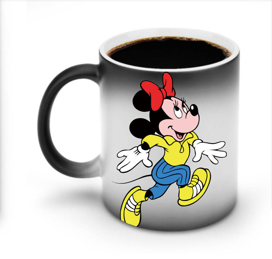 ミッキーマウス Mickey Mouse 温度変色マグカップ