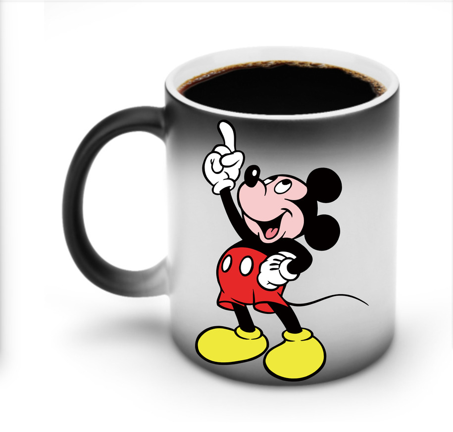 ミッキーマウス Mickey Mouse 温度変色マグカップ