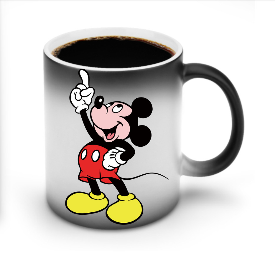 ミッキーマウス Mickey Mouse 温度変色マグカップ