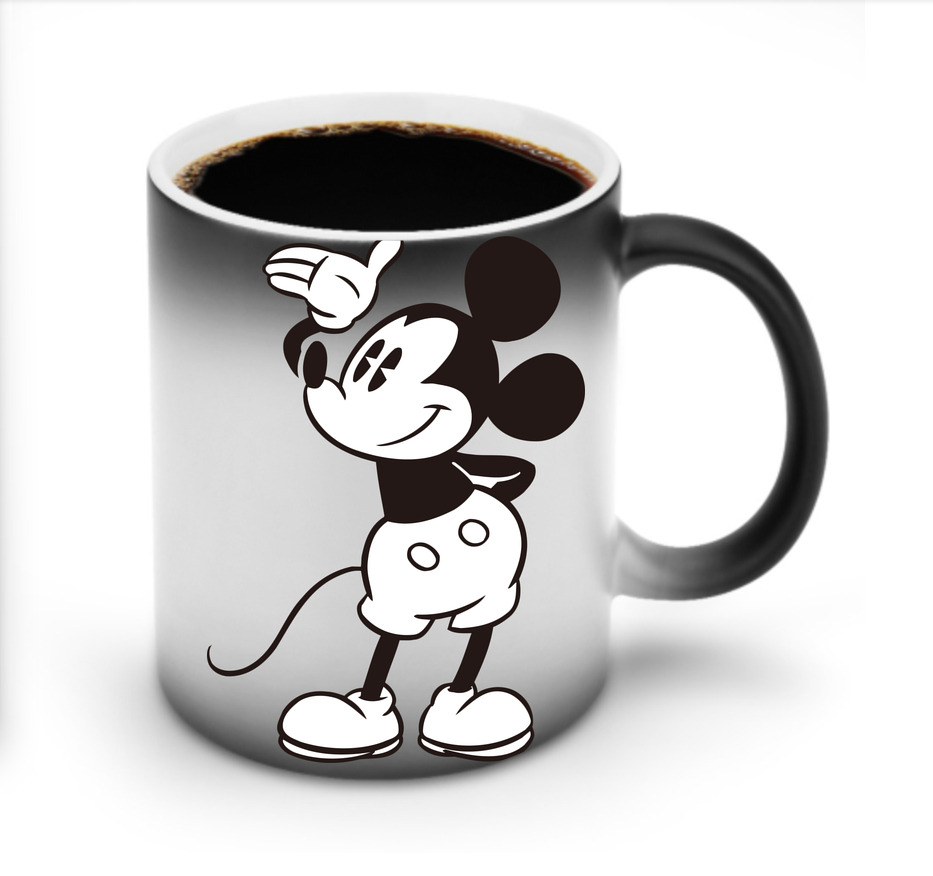 ミッキーマウス Mickey Mouse 温度変色マグカップ