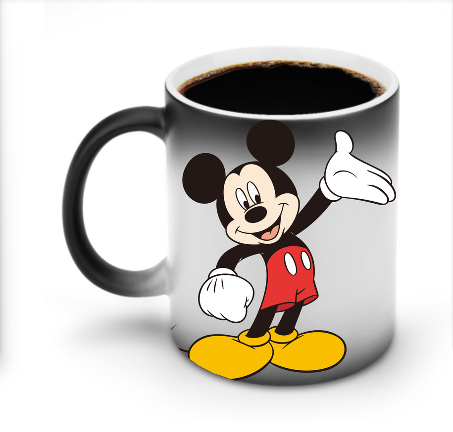 ミッキーマウス Mickey Mouse 温度変色マグカップ