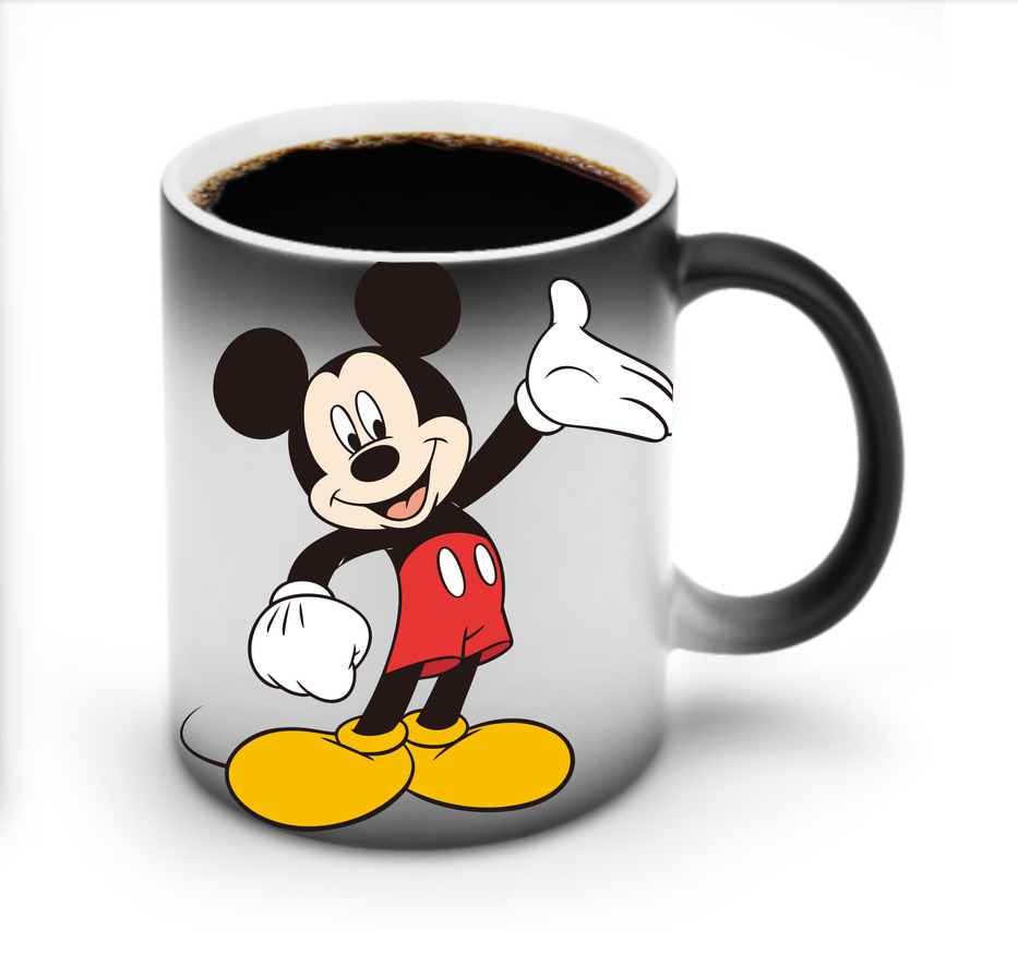 ミッキーマウス Mickey Mouse 温度変色マグカップ