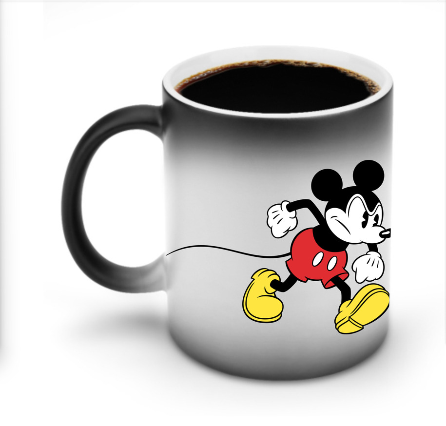 ミッキーマウス Mickey Mouse 温度変色マグカップ