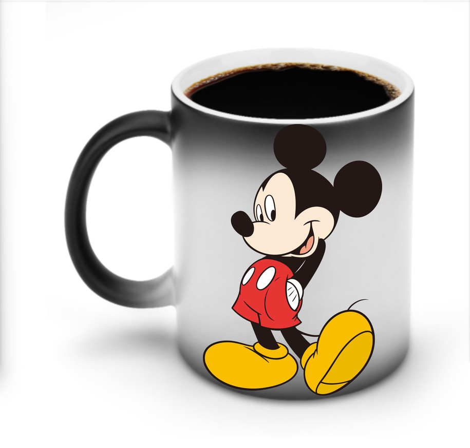 ミッキーマウス Mickey Mouse 温度変色マグカップ