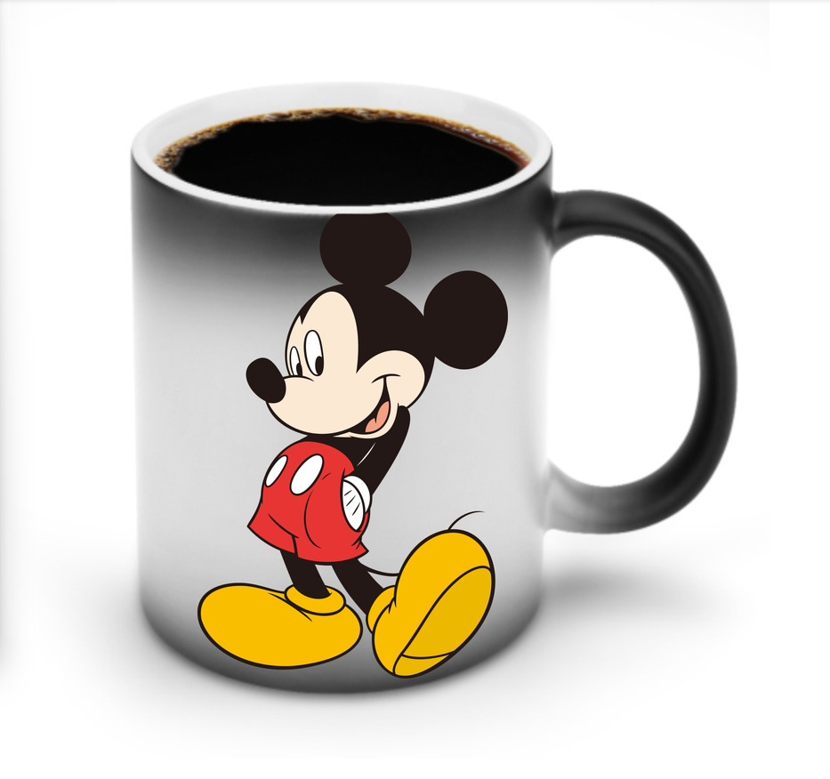 ミッキーマウス Mickey Mouse 温度変色マグカップ
