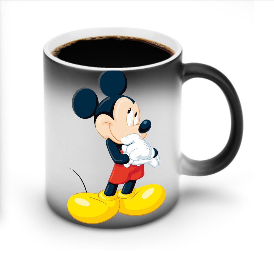ミッキーマウス Mickey Mouse 温度変色マグカップ