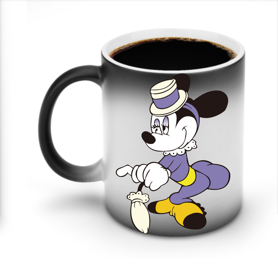 ミッキーマウス Mickey Mouse 温度変色マグカップ