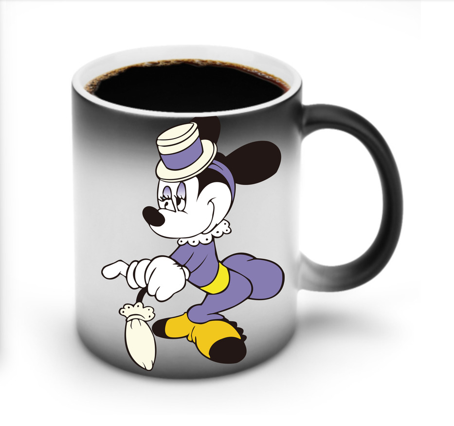ミッキーマウス Mickey Mouse 温度変色マグカップ