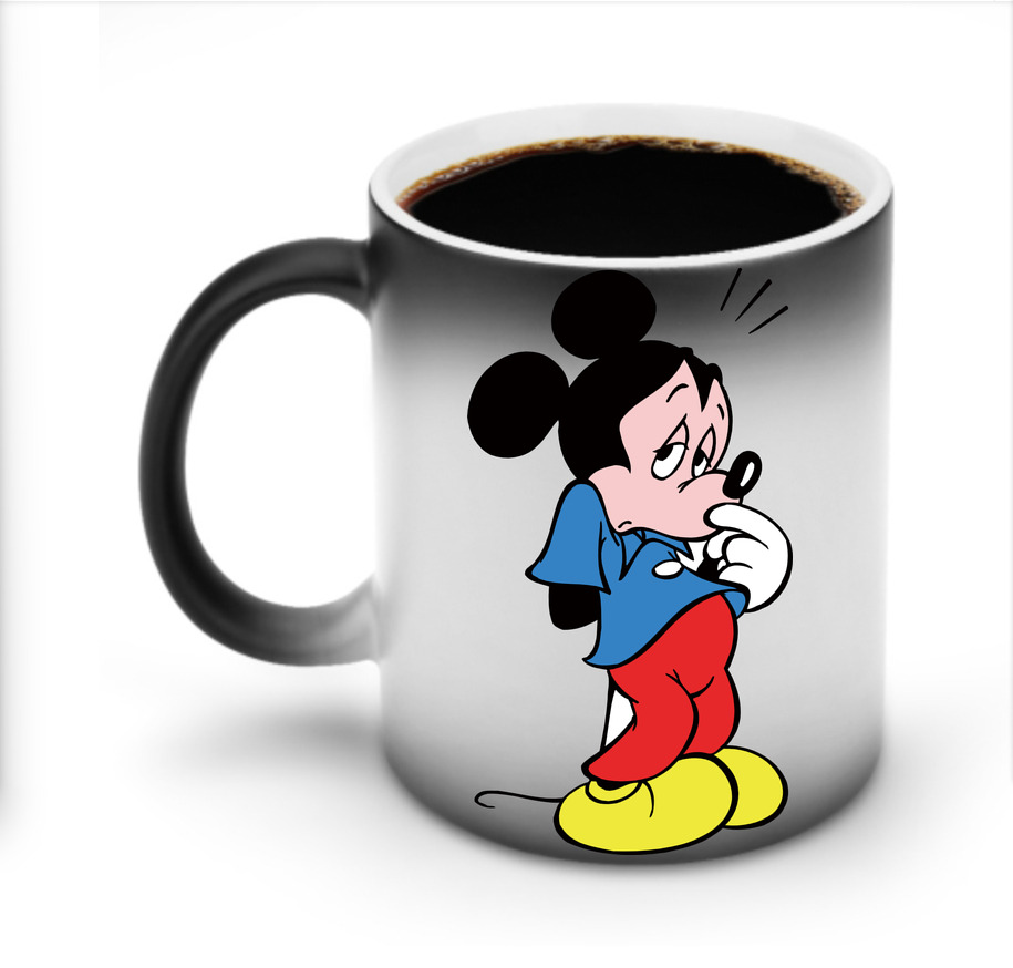 ミッキーマウス Mickey Mouse 温度変色マグカップ