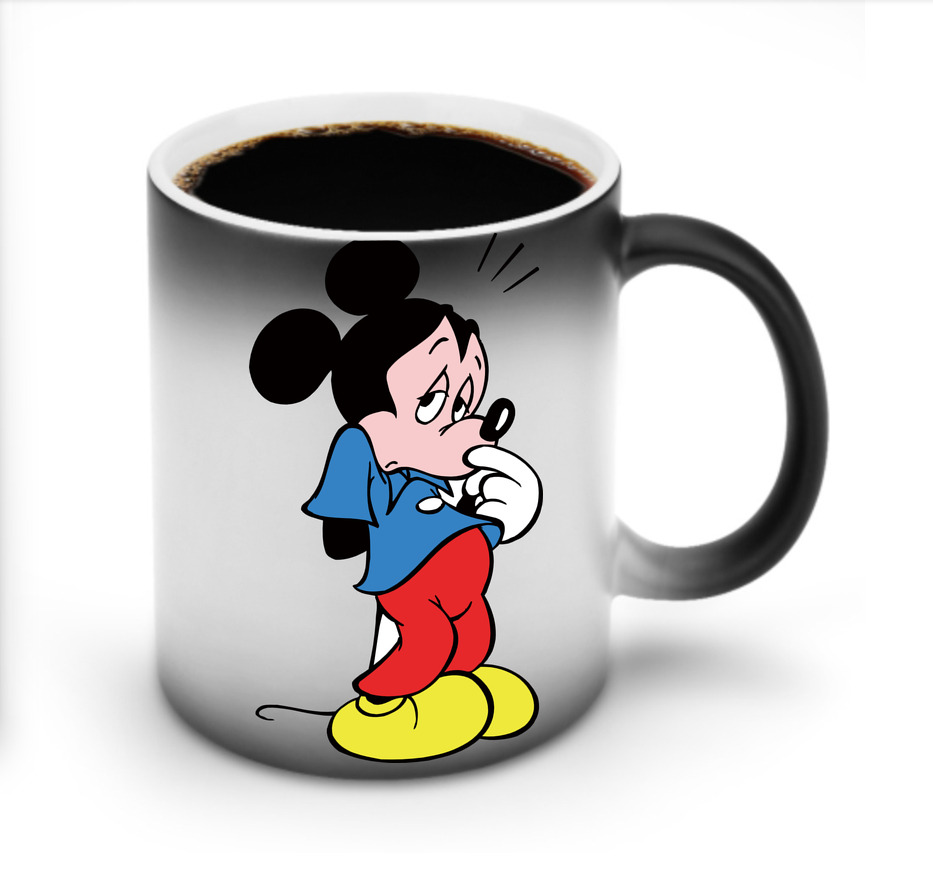 ミッキーマウス Mickey Mouse 温度変色マグカップ