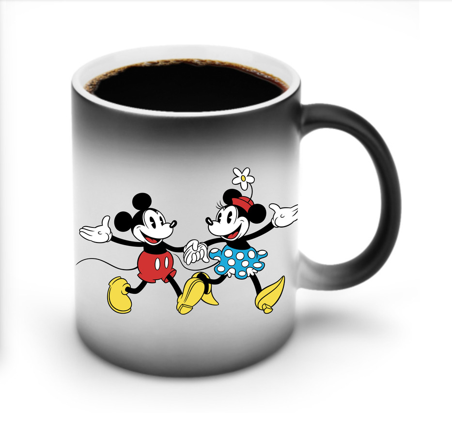 ミッキーマウス Mickey Mouse 温度変色マグカップ