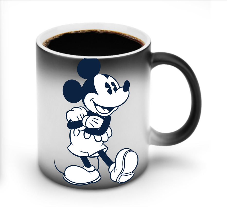 ミッキーマウス Mickey Mouse 温度変色マグカップ