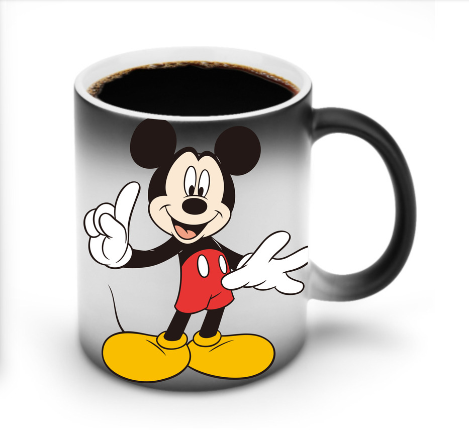 ミッキーマウス Mickey Mouse 温度変色マグカップ