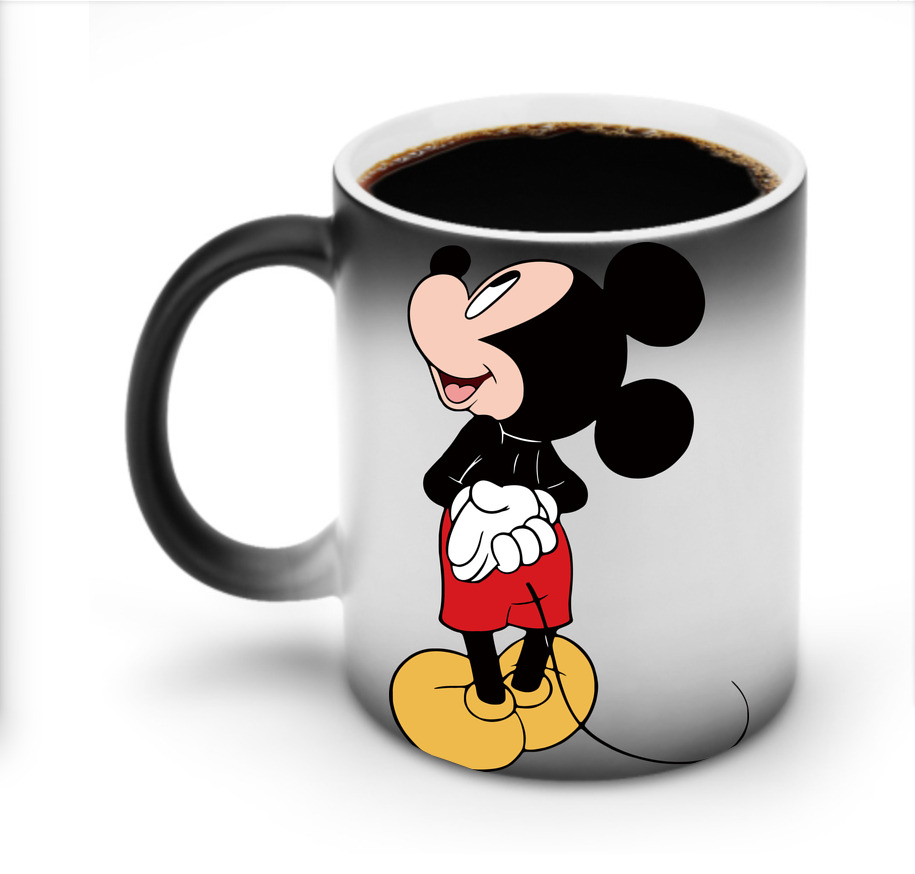 ミッキーマウス Mickey Mouse 温度変色マグカップ