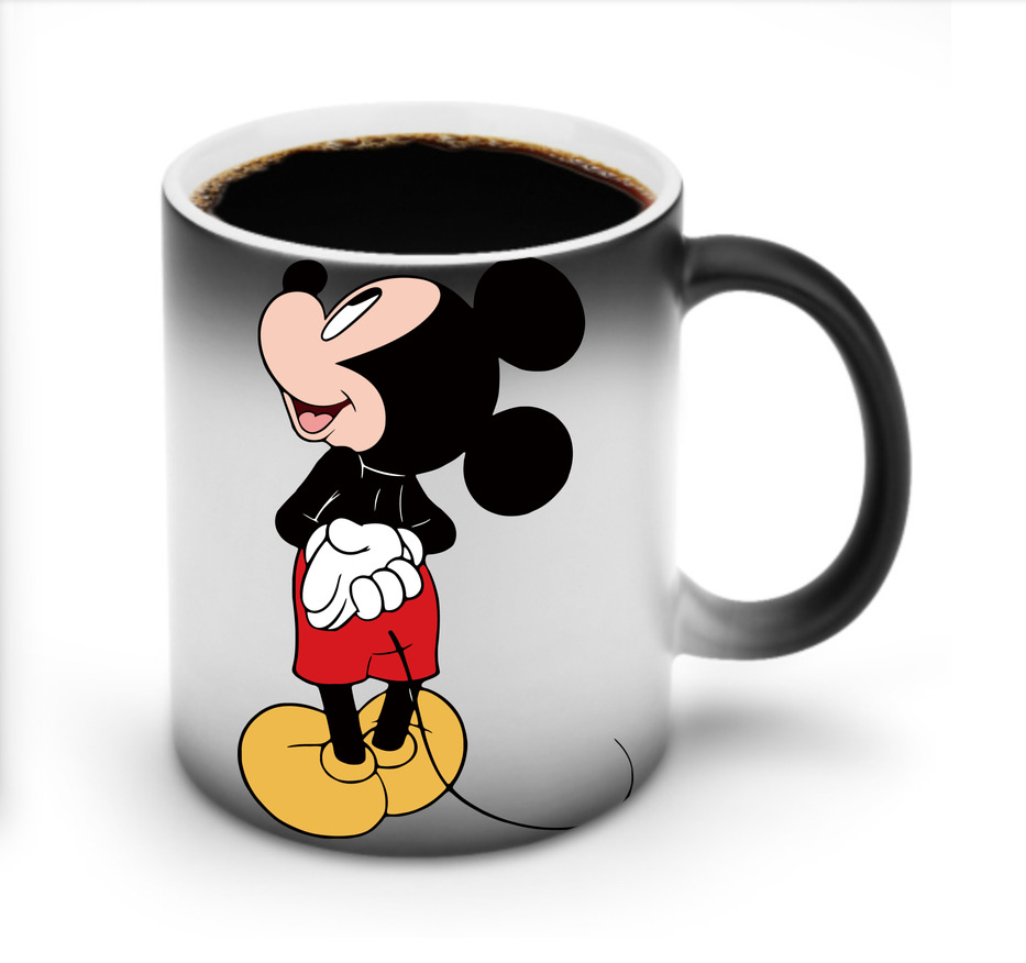 ミッキーマウス Mickey Mouse 温度変色マグカップ