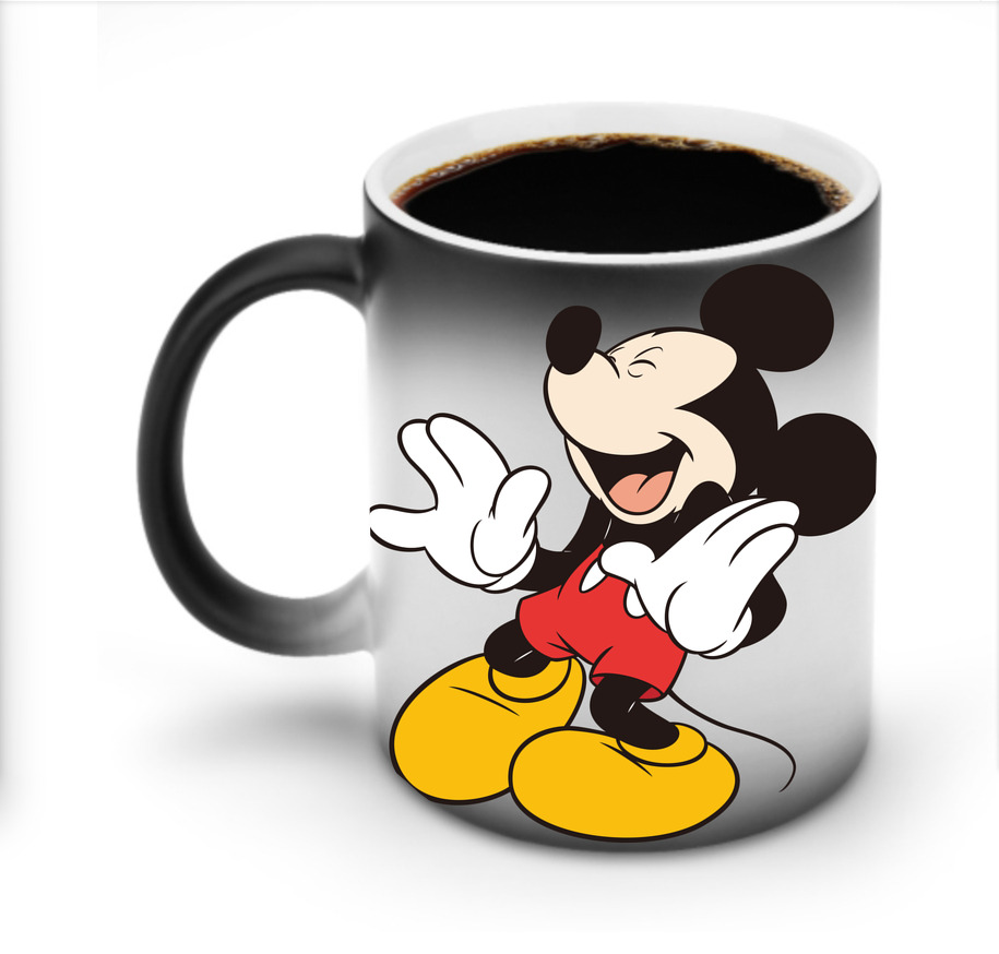 ミッキーマウス Mickey Mouse 温度変色マグカップ