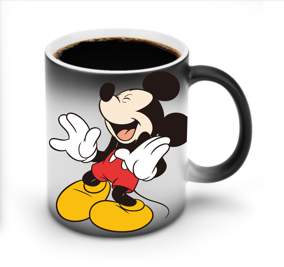 ミッキーマウス Mickey Mouse 温度変色マグカップ
