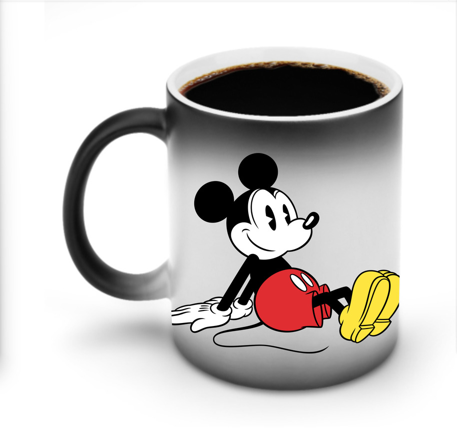 ミッキーマウス Mickey Mouse 温度変色マグカップ