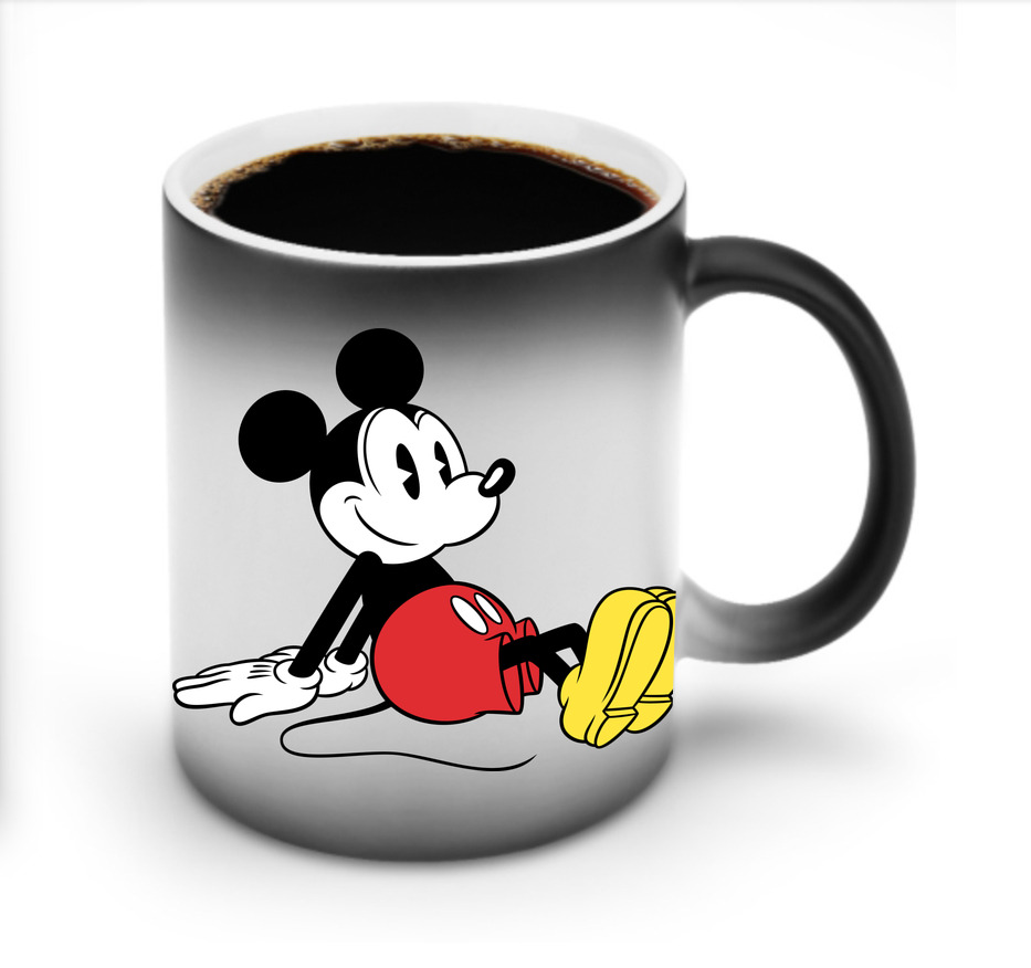 ミッキーマウス Mickey Mouse 温度変色マグカップ