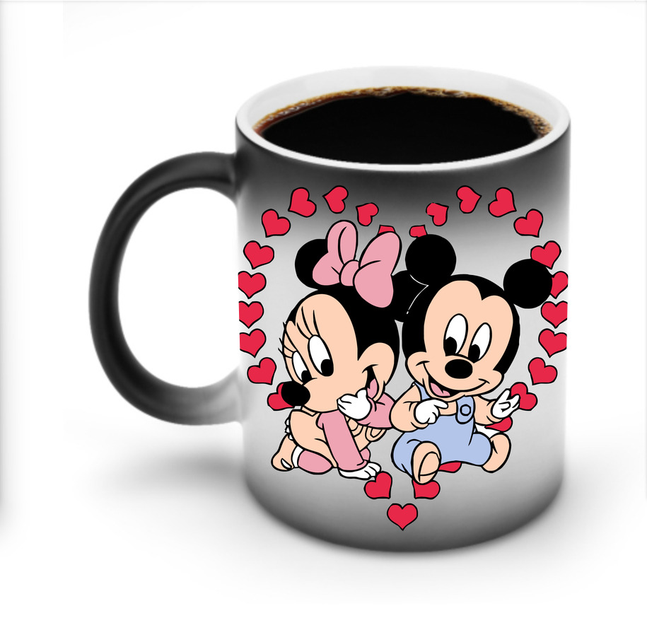 ミッキーマウス Mickey Mouse 温度変色マグカップ