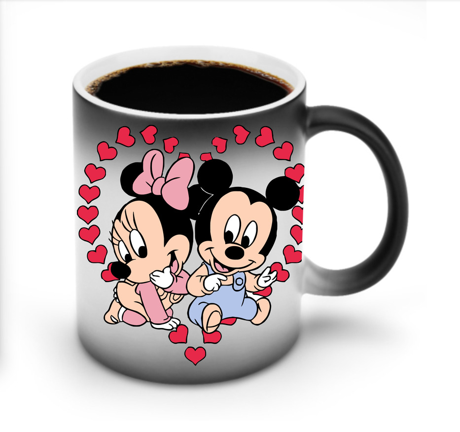 ミッキーマウス Mickey Mouse 温度変色マグカップ