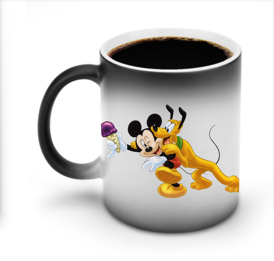 ミッキーマウス Mickey Mouse 温度変色マグカップ