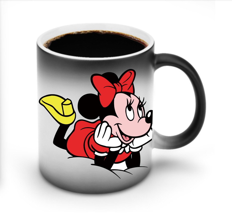 ミッキーマウス Mickey Mouse 温度変色マグカップ
