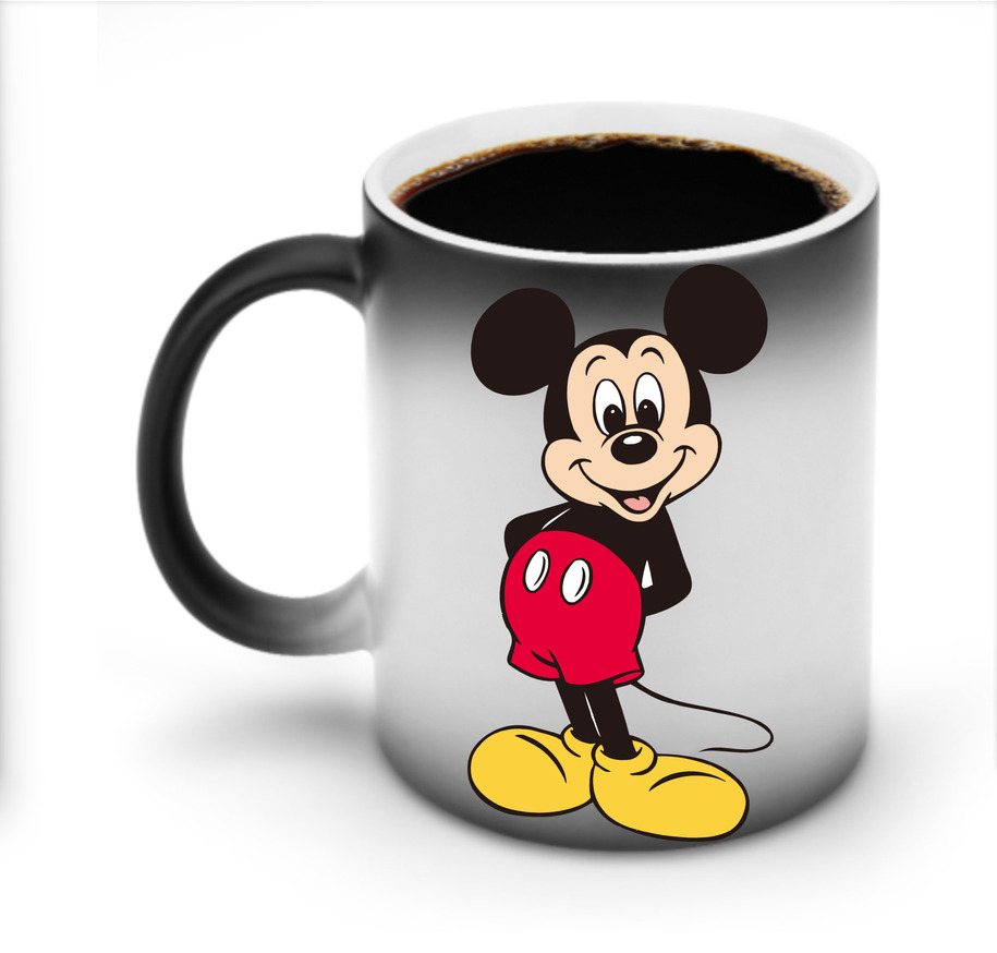 ミッキーマウス Mickey Mouse 温度変色マグカップ
