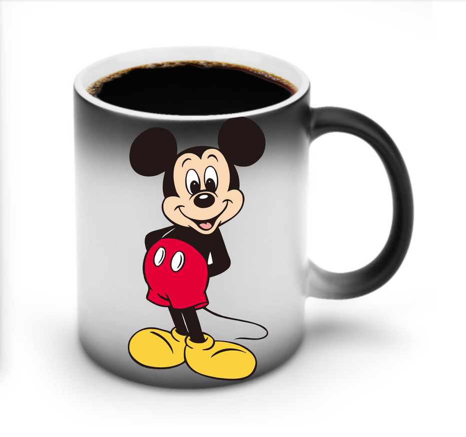 ミッキーマウス Mickey Mouse 温度変色マグカップ