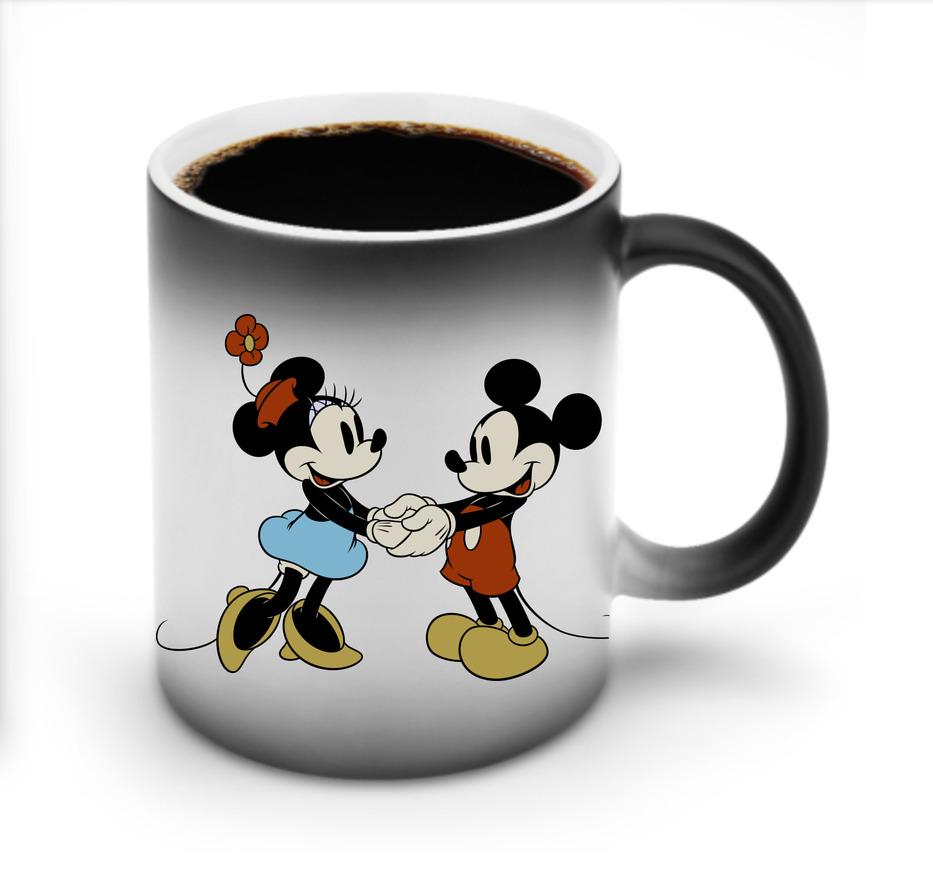 ミッキーマウス Mickey Mouse 温度変色マグカップ