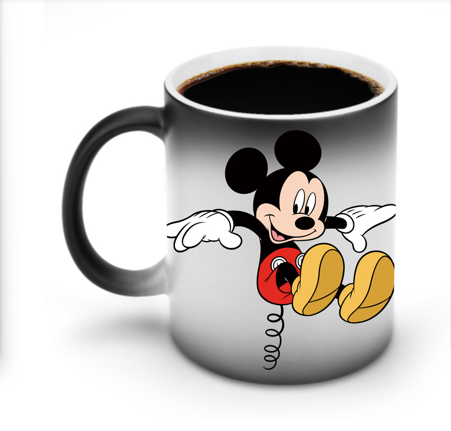 ミッキーマウス Mickey Mouse 温度変色マグカップ