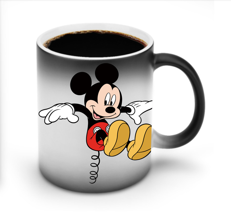 ミッキーマウス Mickey Mouse 温度変色マグカップ