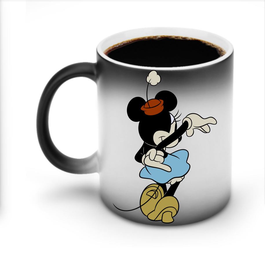 ミッキーマウス Mickey Mouse 温度変色マグカップ