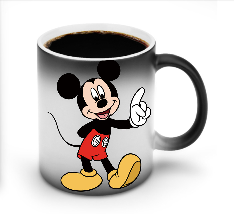 ミッキーマウス Mickey Mouse 温度変色マグカップ