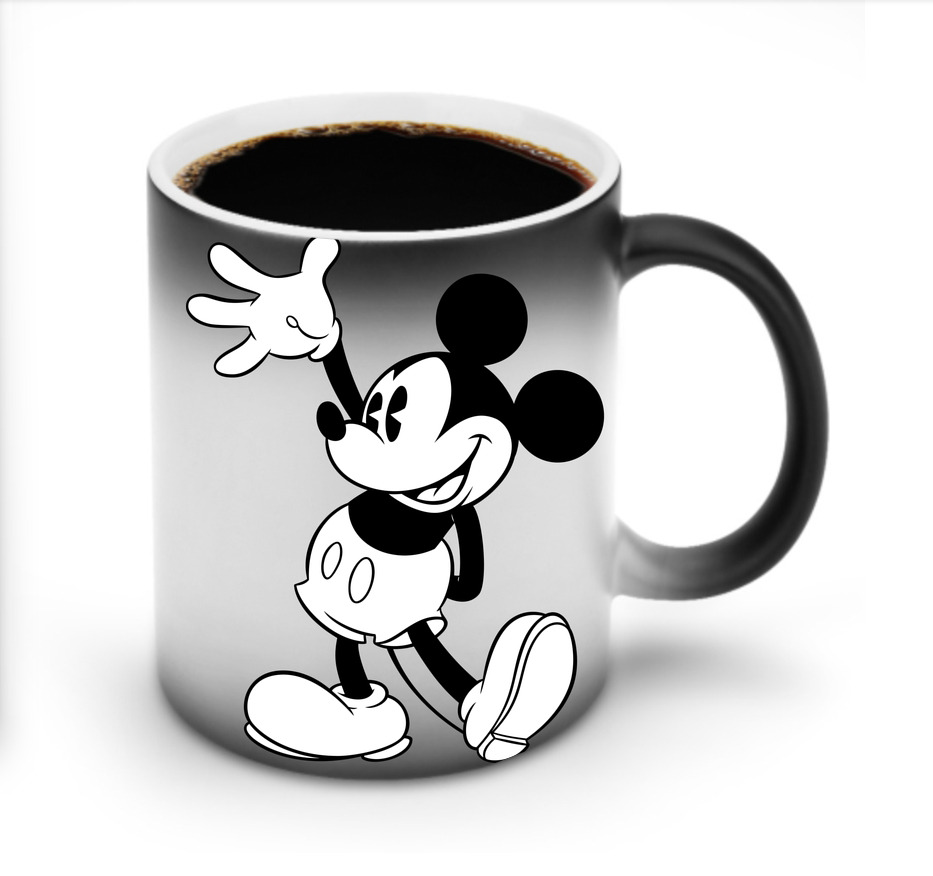 ミッキーマウス Mickey Mouse 温度変色マグカップ