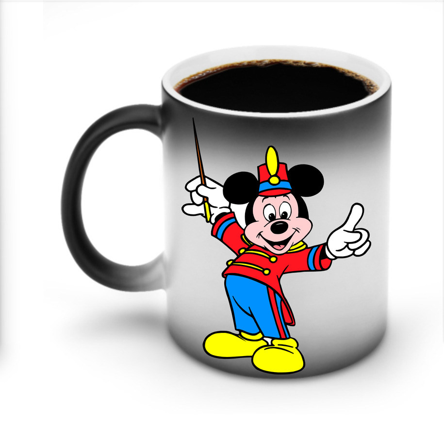 ミッキーマウス Mickey Mouse 温度変色マグカップ
