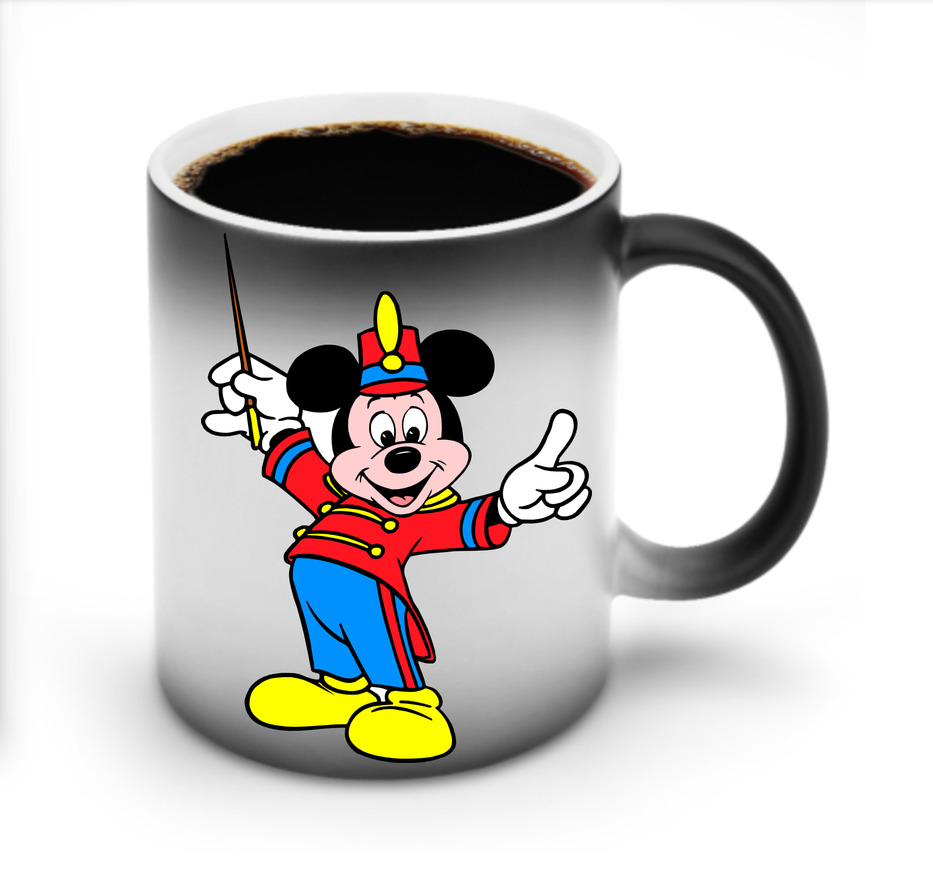 ミッキーマウス Mickey Mouse 温度変色マグカップ