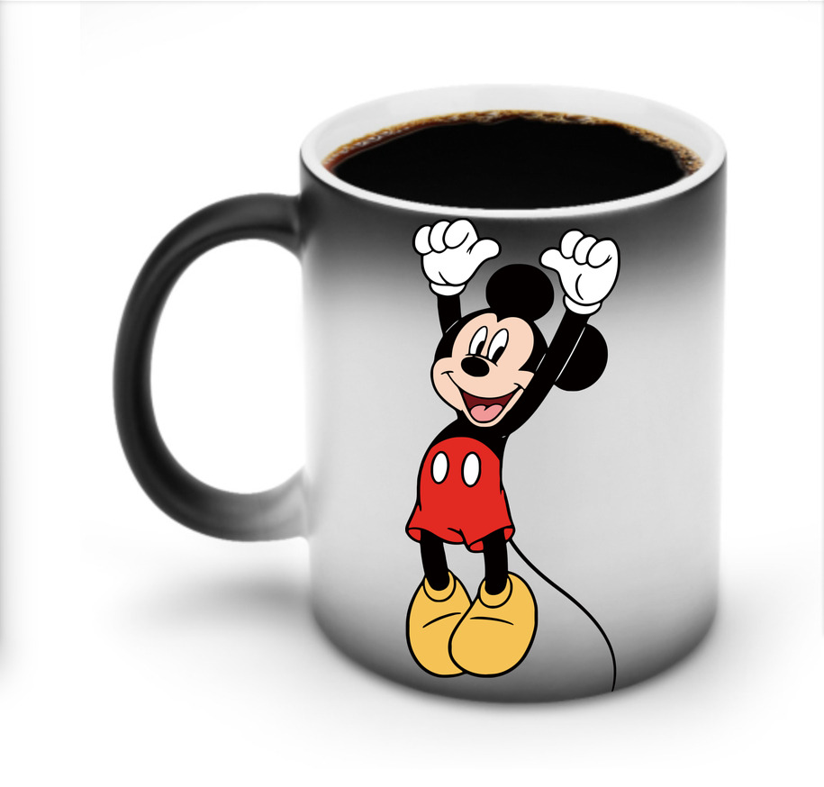 ミッキーマウス Mickey Mouse 温度変色マグカップ