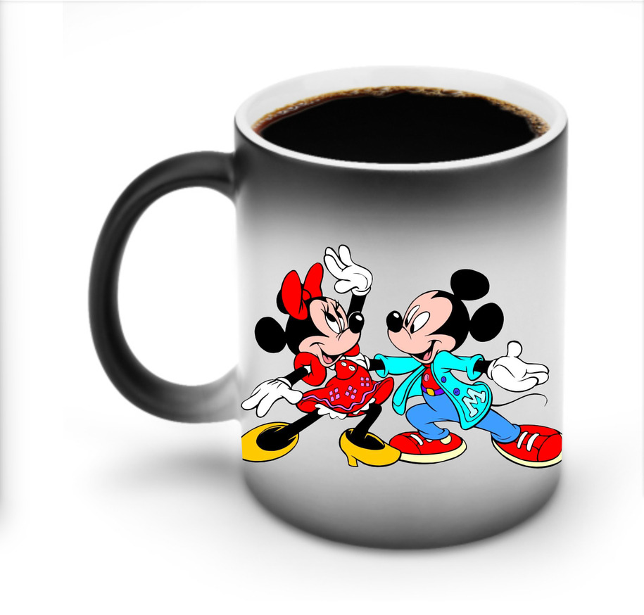 ミッキーマウス Mickey Mouse 温度変色マグカップ