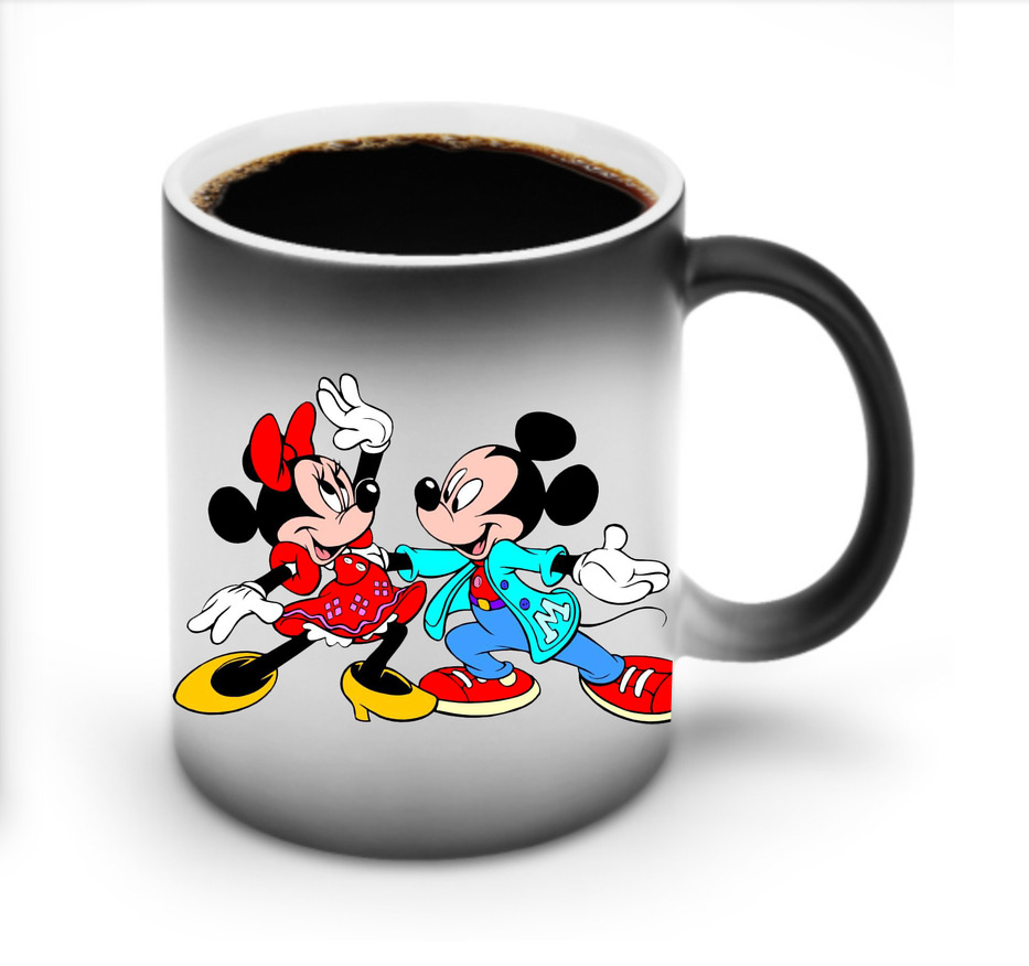 ミッキーマウス Mickey Mouse 温度変色マグカップ
