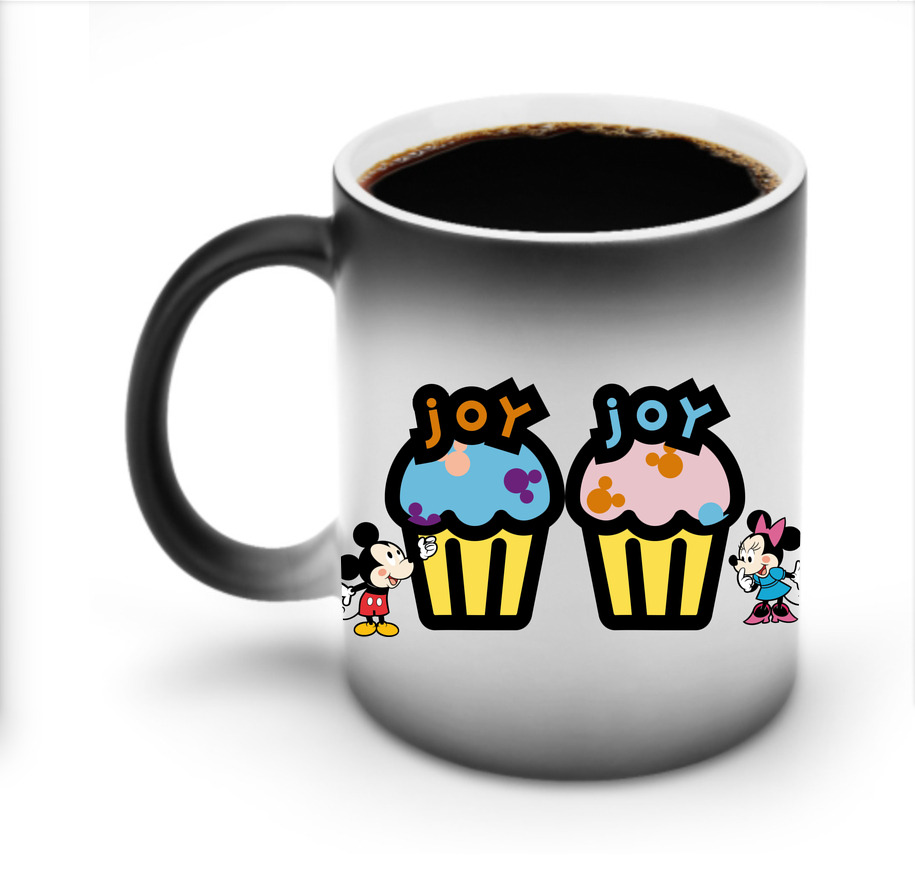 ミッキーマウス Mickey Mouse 温度変色マグカップ