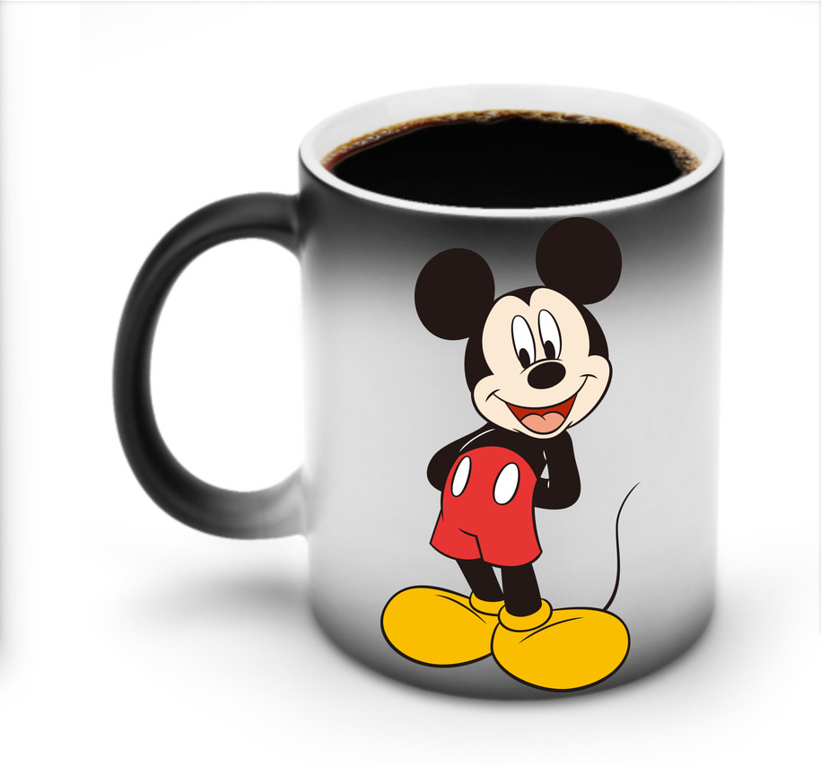ミッキーマウス Mickey Mouse 温度変色マグカップ